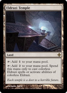 Eldrazi Temple card
